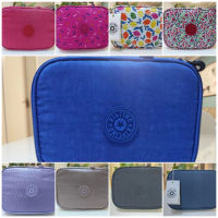 Kipling k09405 กระเป๋าดินสอ ความจุขนาดใหญ่ 10 สี 100 ชิ้น