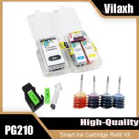 Vilaxh CL211 PG210 PG 210 CL 211 XLSmart เติมหมึกชุดสำหรับแคนนอน Pixma IP2700 IP2702 MP240 MP250 MP260เครื่องพิมพ์ MP270