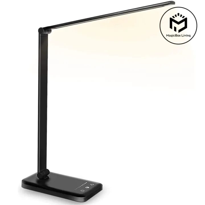 LED Desk Lamp with 5 Brightness Level 5 Lighting Modes Dimmable Eye