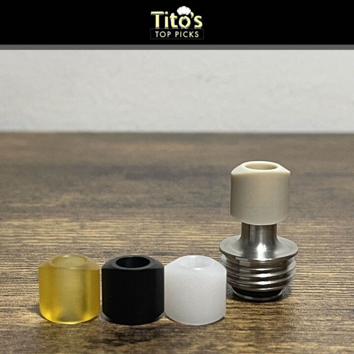 Monarchy Nano Whistle style Drip Tip Set of 4 Tips - Integrated