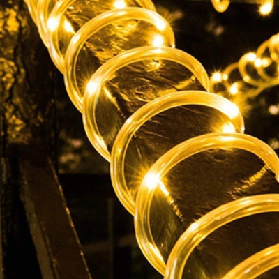Outdoor Solar Lamps 50100 LEDs Solar Rope Tube String Lights Waterproof Fairy Light Solar Garden Light for Christmas Yard Decor