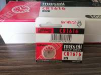 ถ่านกระดุม ถ่านนาฬิกา CR1616 3V cr1616 Maxell (1ก้อน)