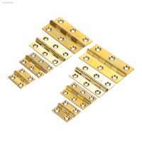 ❆ 2pcs/set Brass Hinges w/screws 4/6 Holes Golden Decor Cabinet 1/1.5/2/2.5 inch Door/Furniture Wood Jewelry Box Wine Case Cabinet