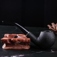 【CC】◈✁❁  Classic Frosted Pipe Resin Tobacco with Filter Accessories Mens GiftTool