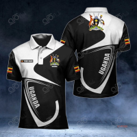 arms 2023 New quality Uganda of flag coat Unisex Polo adulPOLO POLO shirtsize: xs-6xl fashion New polo shirt