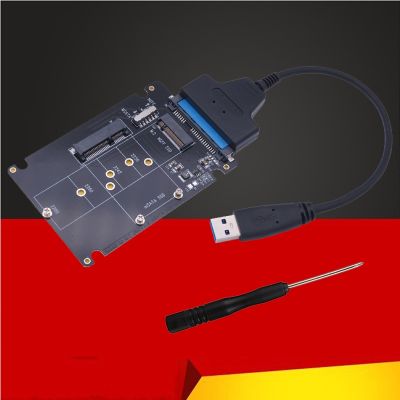 【YF】 USB M.2 NGFF to MSATA To 3.0 Converter External mSATA m.2 SATA3 Riser Board