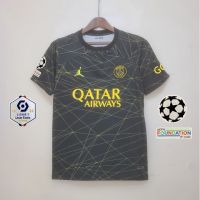 shot goods PSG 4th jersey kit 2022/23 Fan version T-shirt jersey S-4XL Can add your name and number