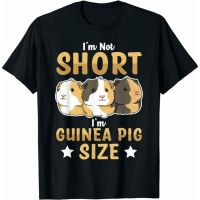 เสื้อยืดพิมพ์ลายแฟชั่น∋Piggy Quote for a Guinea Pig Owner T-Shirt F4F9COD