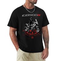 Honda Cb500X T-Shirt Cat Shirts Cute Tops Plain T-Shirt Quick-Drying T-Shirt T Shirts For Men Cotton