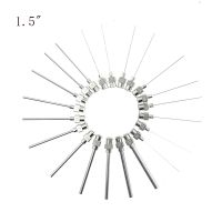 【YF】 12pcs/Box 12pk 1.5 Inch 8g to 30g Stainless-Steel Syringe Dispenser Dispensing Glue Needles Blunt Metal Flat Mouth