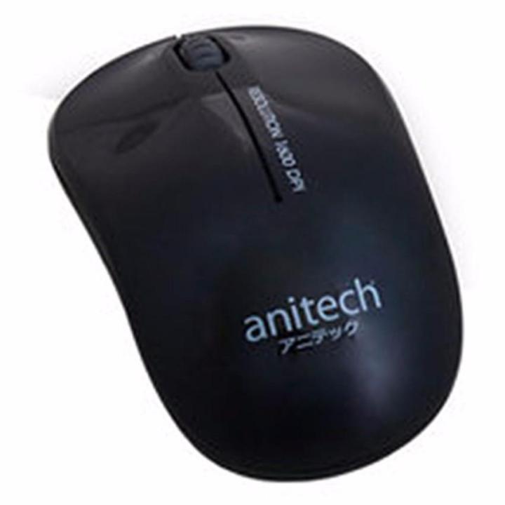 มีประกัน-anitech-แอนิเทค-wireless-mouse-เมาส์ไร้สาย-รุ่น-w213-bk-สี-black