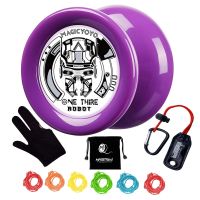 MAGICYOYO Looping Yoyo Responsive Yoyo D2 ONE Third Ball Bearing Yoyo Axle Super Durable Kids Yoyo,Glove,Strings