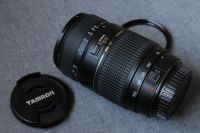 Tomron 70-300 mm.TELE MACRO FOR CANON  F 4-5.6  เลนส์ซูมกำลังขยายสูงสภาพ 95% สภาพใหม่โฟกัสไวใช้งานเต็มระบบมีราเล็ก 1 จุด