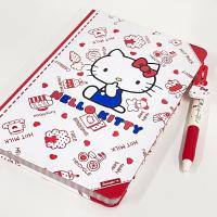 ✑℗¤ Kawaii Sanrio Hello Kitty Cartoon Notebook Anime Cute Hard Shell Learning Notepad Student Stationery Office School Supplies Gift