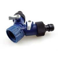 [BENS]♛3/4 Quot; Water Tap Splitter 2 Way For 1/2 Quot; Calibre Quick Connector ADAPTER Y Shape Garden Tap Splitter For Irrigation