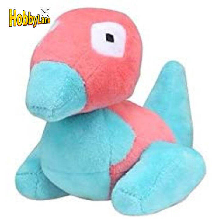 hobby17ซม-pokedoll-porygon-ของเล่นน่ารัก-plush-ตุ๊กตาโปเกมอนตุ๊กตานุ่มยัดไส้-plushie-สำหรับของขวัญ