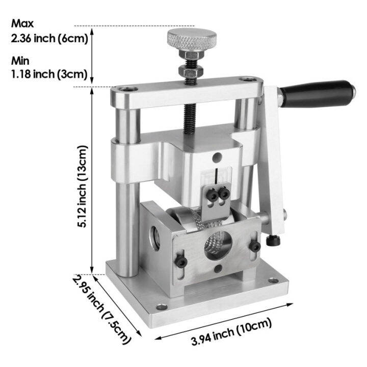 เครื่องปอกเครื่องดึงลวดไฟฟ้าแบบมือหมุนอัตโนมัติเครื่องปอกเศษสายทองแดงแบบเครื่องอีดีเอ็มด้วยมือเครื่องวัดความดันสารทำความเย็นแบบดิจิตัล-diy