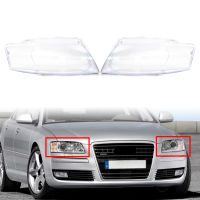 1 Pasang Kereta Us Lampu Depan Penutup Kanta untuk Audi A8 D3 2005 2006 2007 2008 2009 2010