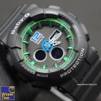 Winner Time นาฬิกา CASIO Baby-G นาฬิกาข้อมือ  BA-120-1BDR  รับประกันรับประกัน 1 ปีผ่านศูนย์ Casio (ประเทศไทย) โดยบริษัทเซ็นทรัลเทรดดิ้งจำกัด (CMG)
