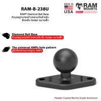 RAM MOUNT หัวบอลฐานทรงDiamond  RAM-B-238  Diamond Ball Base สำหรับยึดหลัง Holder ขนาดเล็ก