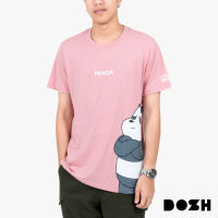 DOSH UNISEX T-SHIRTS WE BARE BEARS เสื้อยืดคอกลม แขนสั้น DBBMT5025-PI