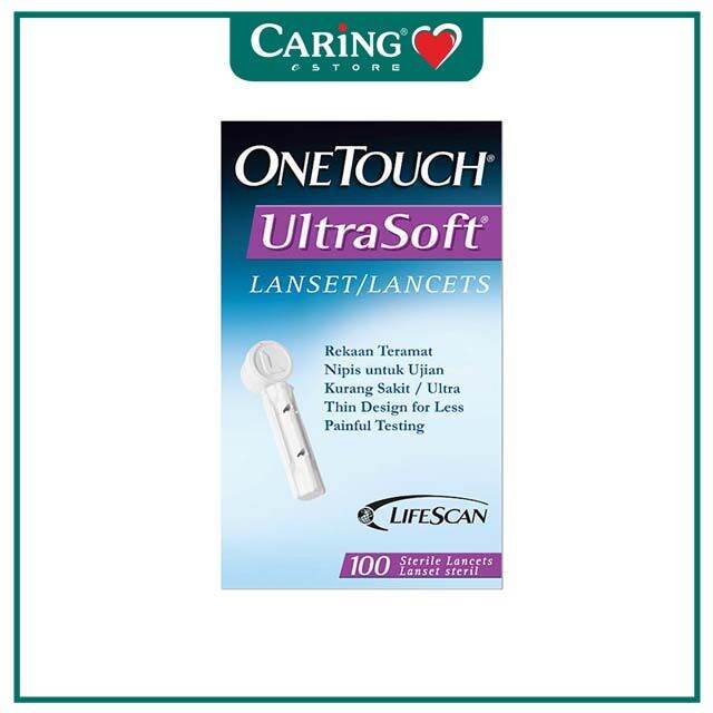 One Touch Ultra Soft Lancets 100S Lazada