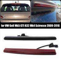 3Rd ไฟเบรกสูงพอดีสำหรับ VW Golf 5 V GTI R32 3RD ไฟท้าย1K8945087D สีดำสีแดง5K694508 7C VW Scirocco 2009-2016ไฟท้าย