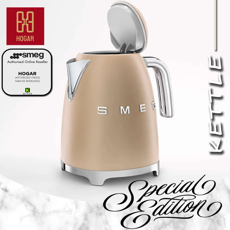 Smeg Retro Electric Kettle, Gold