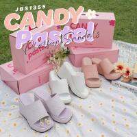 #JBS1355 ? CandyPastel Platform Sandals?