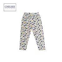 Chelsee กางเกงเลกกิ้ง เด็กผู้หญิง ลายหัวใจ รุ่น 237806 ผ้า Cotton 95% Spandex 5% มีความยืดหยุ่น อายุ 2-10ปี เสื้อผ้าเด็กโต กางเกงเด็ก