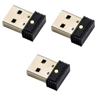 3Pcs USB Mouse Jiggler Undetectable Automatic Computer Mouse Computer Movement Jiggler KeepsAwake Mouse Mover Simulator