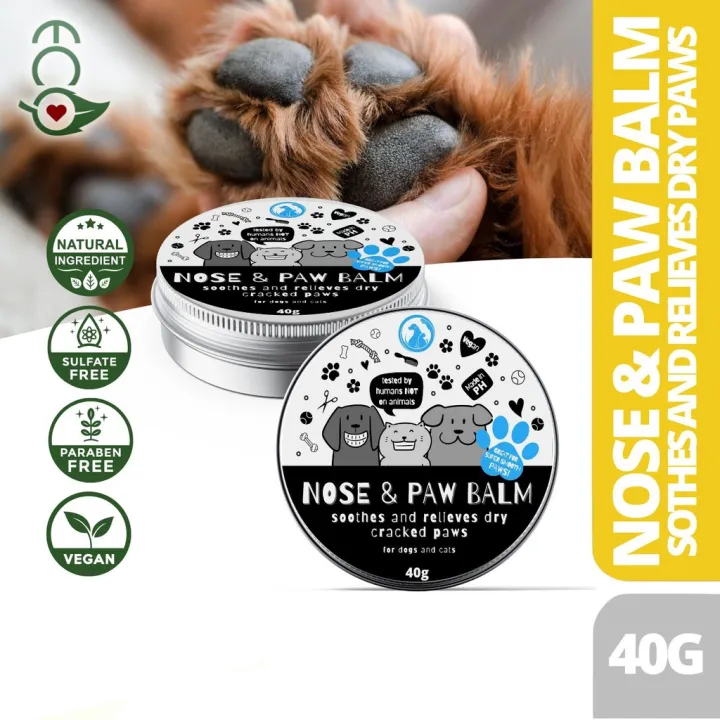 Eco Nose and Paw Balm for Dogs and Cats, Natural, Organic and Vegan