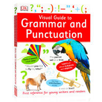 Visual guide to grammar and punctuation English original childrens English learning reference book DK childrens encyclopedia book