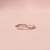 GEMMAPIECE แหวนมงกุฎ Wavy Diana Ring