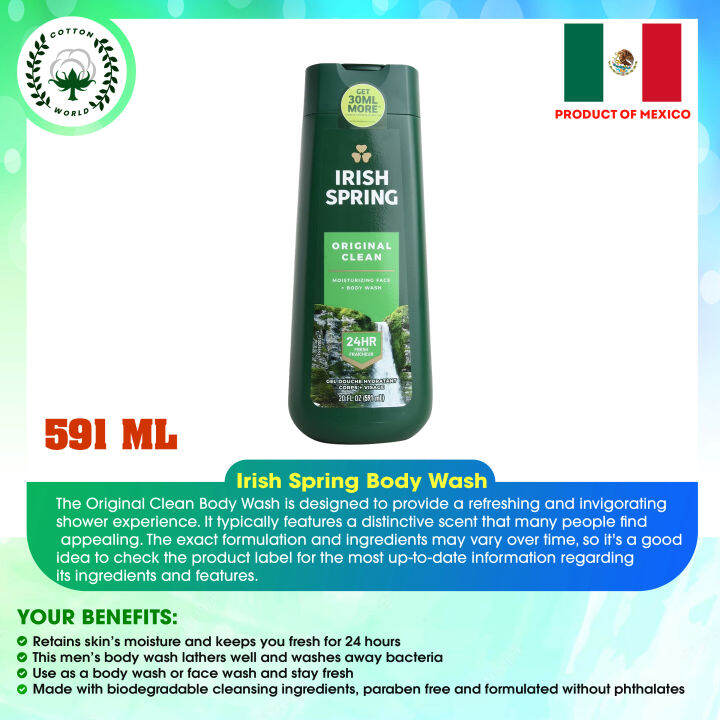 Irish Spring Body Wash Lazada PH