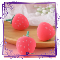 ฟองน้ำแต่งหน้าสตอเบอรี่ 1 ชิ้น Strawberry Design Makeup Sponge SKU: sb2111294092212213