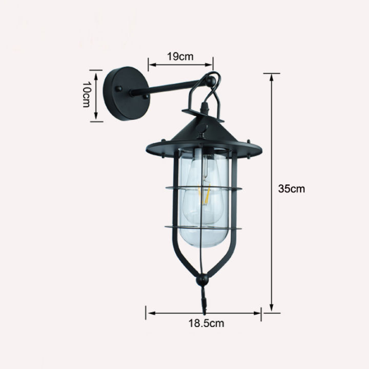 industrial-black-metal-and-clear-glass-shade-wall-sconce-vintage-hanging-latern-e27-socket-wall-light-for-patio-farmhouse-barn