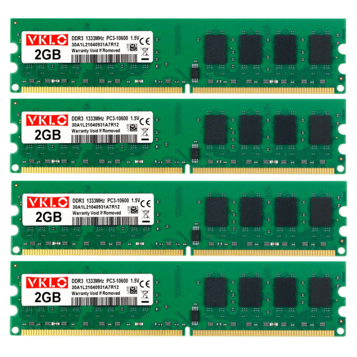 vklo-ddr3-ram-4x2gb-1333mhz-1600mhz-desktop-memory-2gb-pc3-10600-pc3-12800-240pins-non-ecc-unbuffered-dimm-ram-free-postage