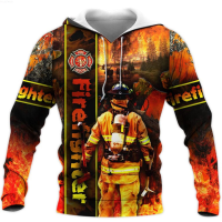 2023 NEW STYLE-2023 new style Men Hoodie Firefighter 3D All Over Printed Long Sleeves Pullover Unisex Fashion Zipper Hooded Summer Coat Sudadera Hombre(FREE CUSTOM NAME LOGO){trading up}