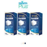 Hi-Care Plus4 ไฮแคร์ หน้ากากอนามัย 3 มิติ ทรงเกาหลี (แพ็ค 3 กล่อง) #125904