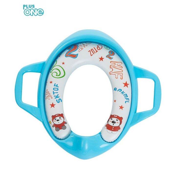 Plus One Baby Flow Soft Potty Toilet Seat Ring Closet With Handle