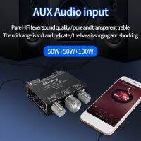 YS-E100H 2.1 Channel Bluetooth Audio Amplifier Module 50Wx2 +100W High Low Tone Subwoofer Power Amplifier Board DC9-24V