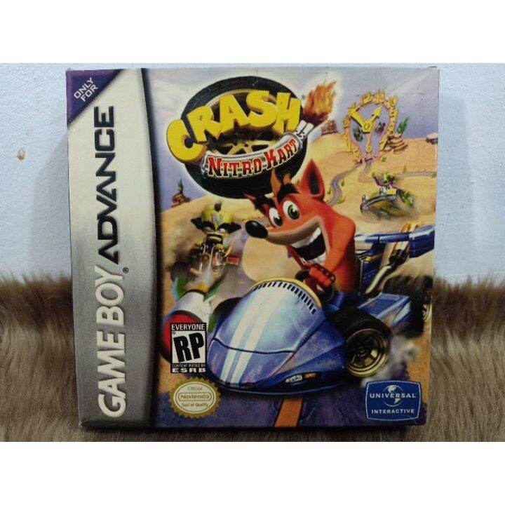 Gameboy Advance GBA Crash Nitro Kart Lazada PH