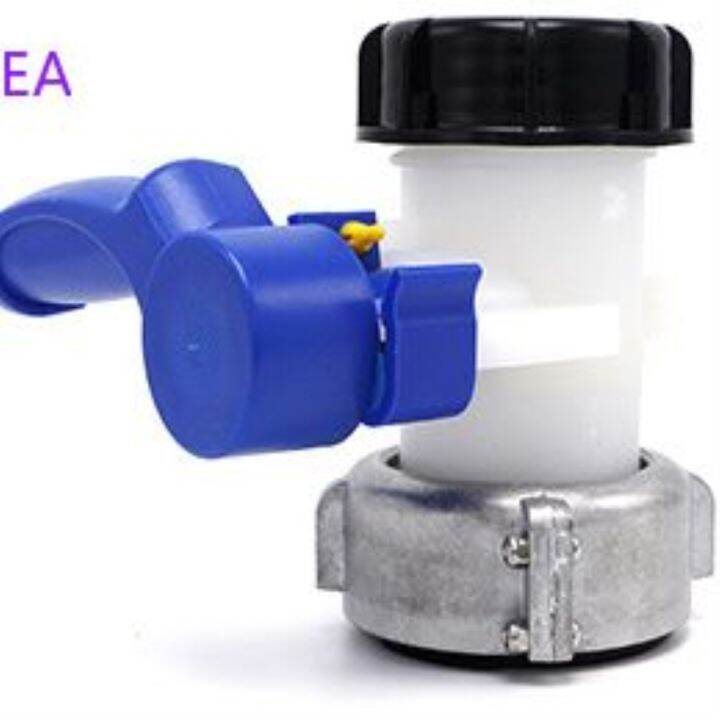 Plastic DN50 75MM Butterfly Valve for IBC Tank Container 1000L Switch