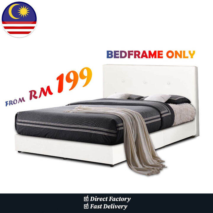 [N Design] Single/Super Single/Queen/King Divan + Headboard Only/Fabric