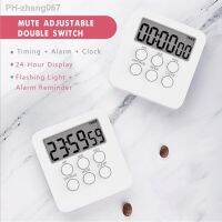 Digital Timer Clock Magnetic Cooking Countdown Alarm 24 Hours with LCD Screen Mute Mode for Studying Sports Office Classroom