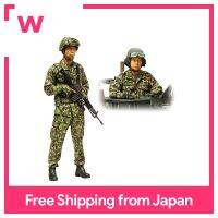 TAMIYA 1/16ถังพลาสติกกองกำลังป้องกันในตัวรุ่น36316ชุดลูกเรือพื้น No.16