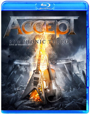 Accept Symphony terrar live at WACKEN 2017 (Blu ray BD25G)