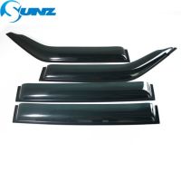 Deflector Window Side Guards Deflector Rain Sun Shields Wind V97 V93 V75 V73 Pajero Montero Mitsubishi สำหรับ Visor Window