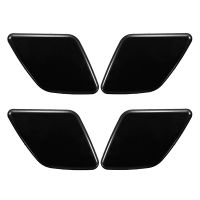 2 Pair L R Side Headlight Bumper Washer Cap Jet Cover For Volvo XC90 2007-2014